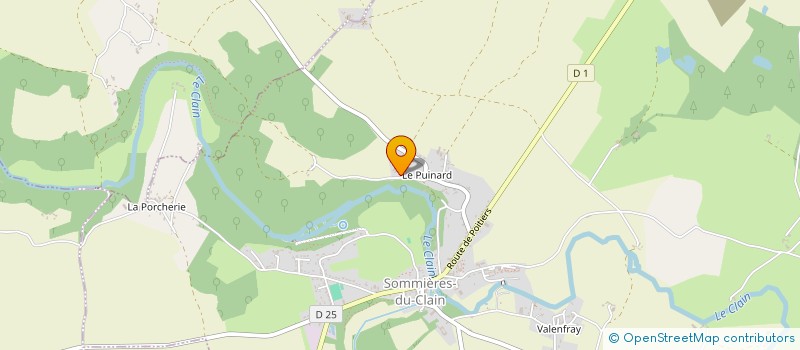 localisation de l'entreprise EARL DES GROIES à SOMMIERES-DU-CLAIN