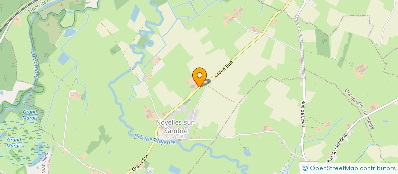 localisation de l'entreprise EARL DES HAUTES NOYELLES à NOYELLES-SUR-SAMBRE