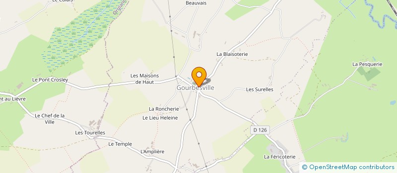 localisation de l'entreprise EARL DES HAUTS TRAVERS à PICAUVILLE