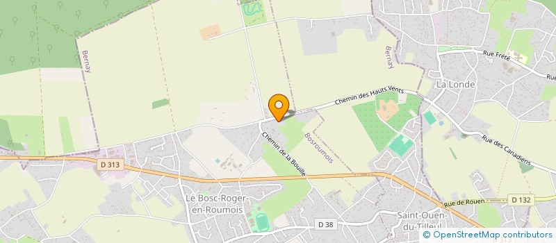 localisation de l'entreprise EARL DES HAUTS VENTS  BOSROUMOIS