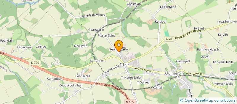 localisation de l'entreprise EARL DES HIRONDELLES à PONT-DE-BUIS-LES-QUIMERCH