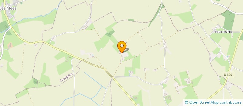 localisation de l'entreprise EARL DES HIRONDELLES  COURGAINS