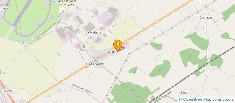 localisation de l'entreprise EARL DES IGONAS à MONTIERCHAUME