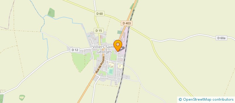 localisation de l'entreprise EARL DES IRIS  VILLIERS-SAINT-GEORGES