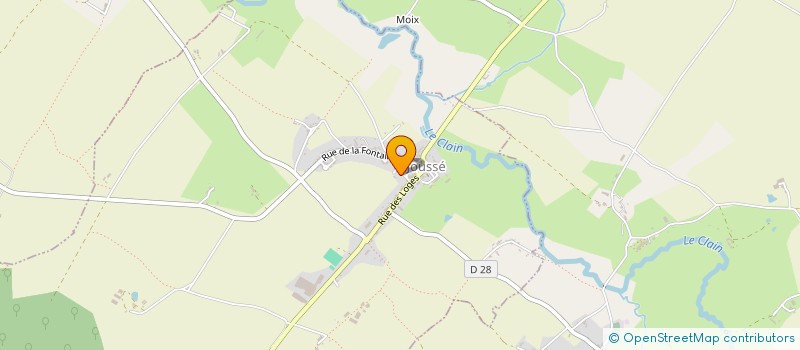 localisation de l'entreprise EARL DES JALNIERES  SAINT-MARTIN-LARS