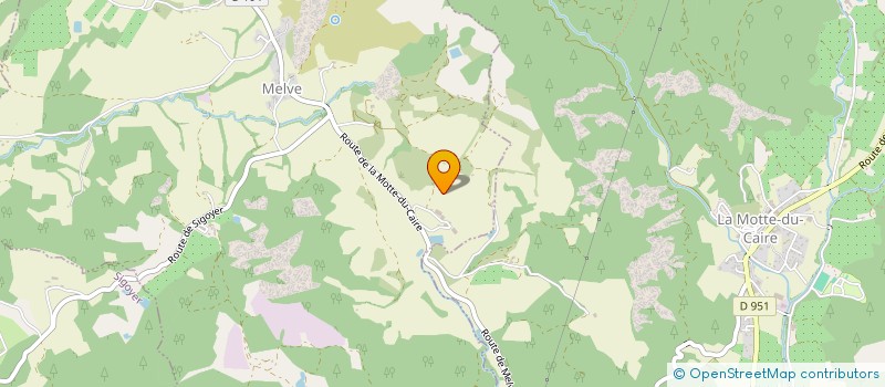 localisation de l'entreprise EARL DES JONCS  MELVE