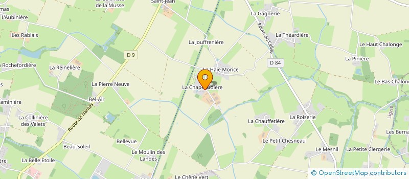 localisation de l'entreprise EARL DES KERBERS à LIGNE