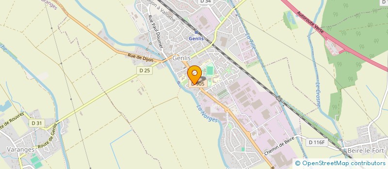 localisation de l'entreprise EARL DES LAURIERS à ROUVRES-EN-PLAINE
