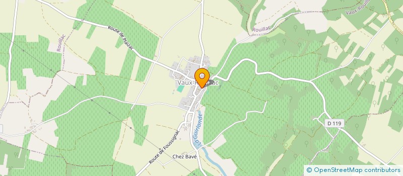 localisation de l'entreprise EARL DES LAURIERS à VAUX-ROUILLAC