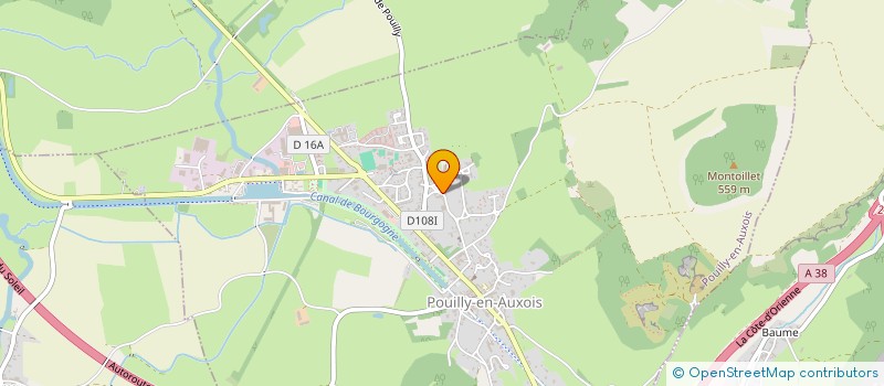 localisation de l'entreprise EARL DES LAVIERES  POUILLY-EN-AUXOIS