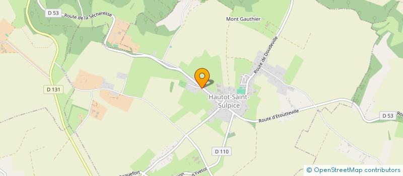 localisation de l'entreprise EARL DES LILAS  HAUTOT-SAINT-SULPICE