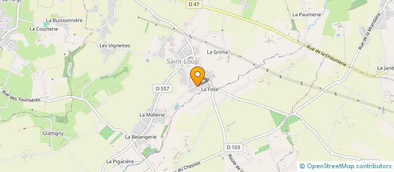 localisation de l'entreprise EARL DES LOUIS à TIREPIED-SUR-SEE