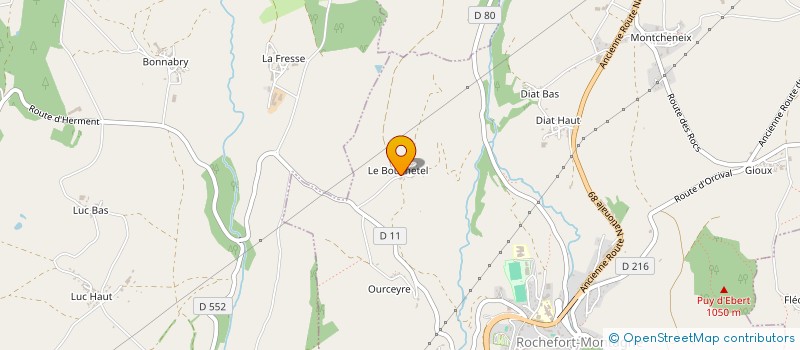 localisation de l'entreprise EARL DES LUQUES à OLBY