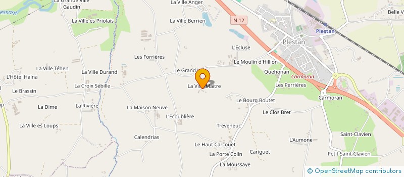 localisation de l'entreprise EARL DES LUTINS à PLESTAN