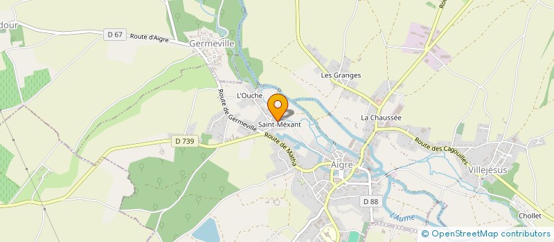 localisation de l'entreprise EARL DES MARAIS à AMBERAC
