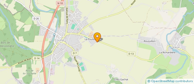 localisation de l'entreprise EARL DES MARES à VALENCE-EN-POITOU