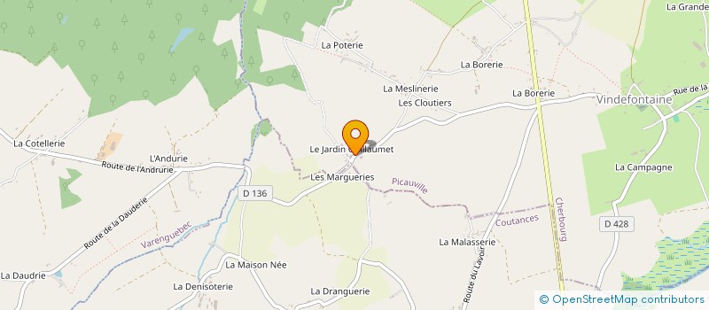 localisation de l'entreprise EARL DES MARGUERIES à PICAUVILLE