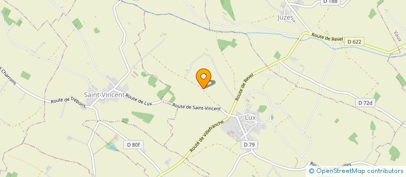 localisation de l'entreprise EARL DES MARTISSES à LUX