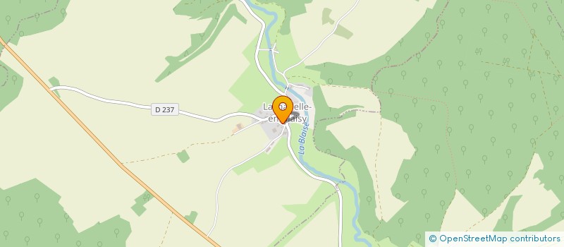 localisation de l'entreprise EARL DES MERISIERS à LACHAPELLE-EN-BLAISY
