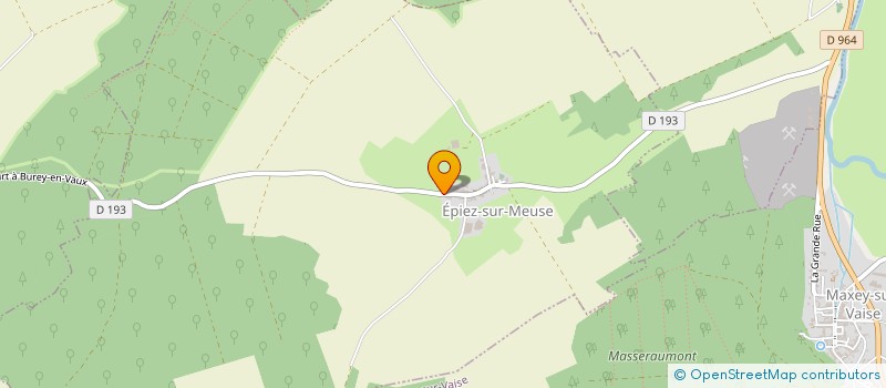 localisation de l'entreprise EARL DES MESANGES à EPIEZ-SUR-MEUSE