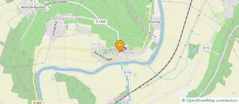 localisation de l'entreprise EARL DES MEUNIERS  AZY-SUR-MARNE