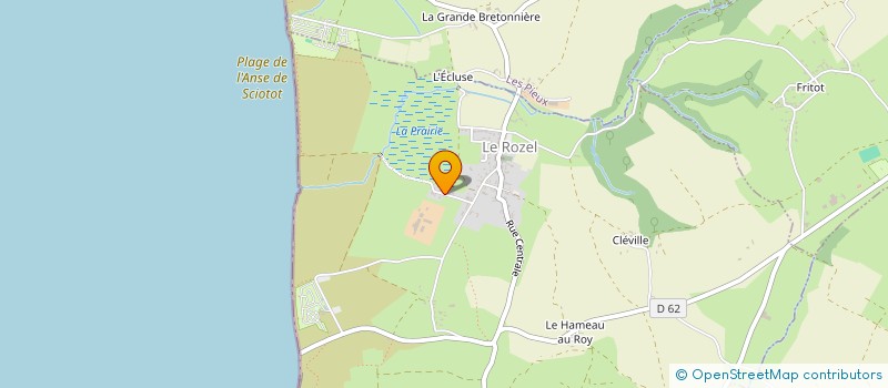 localisation de l'entreprise EARL DES MIELLES à LE ROZEL