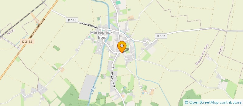 localisation de l'entreprise EARL DES MILLE ARPENTS à BOUILLY-EN-GATINAIS