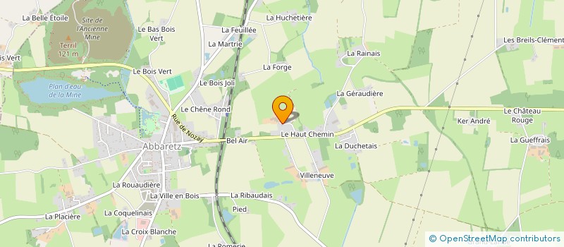 localisation de l'entreprise EARL DES MINERAIS à ABBARETZ