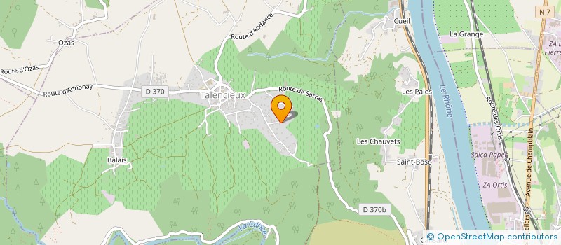 localisation de l'entreprise EARL DES MINIERES à TALENCIEUX
