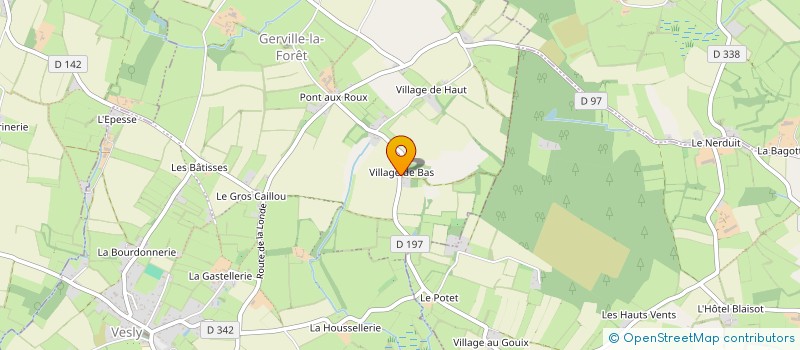 localisation de l'entreprise EARL DES MOREAUX  LAULNE