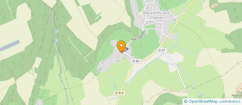 localisation de l'entreprise EARL DES MOULINS  BOUXIERES-AUX-CHENES