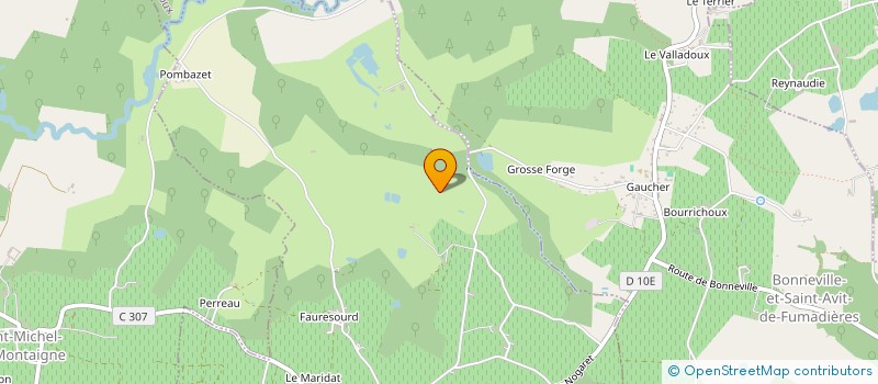 localisation de l'entreprise EARL DES MURAILLES  MONTCARET