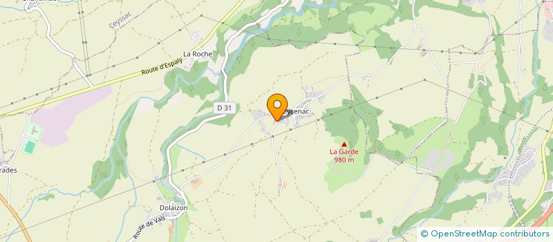 localisation de l'entreprise EARL DES MYOSOTIS à SAINT-CHRISTOPHE-SUR-DOLAIZON
