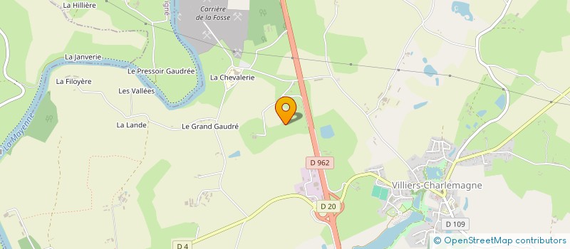 localisation de l'entreprise EARL DES NOES  SAINT-DENIS-DU-MAINE