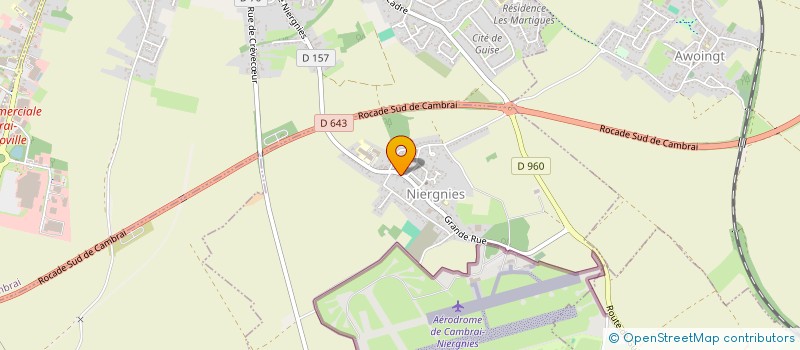 localisation de l'entreprise EARL DES NOYERS à ANNEUX