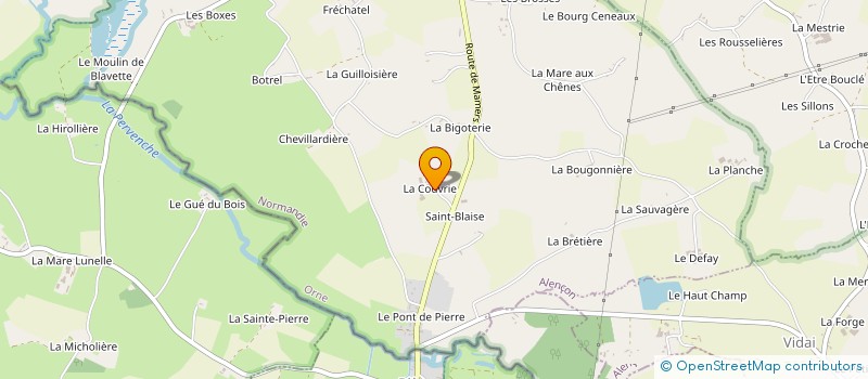 localisation de l'entreprise EARL DES OLIVIER à BARVILLE