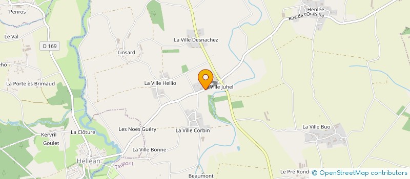localisation de l'entreprise EARL DES ORMES à PLOERMEL