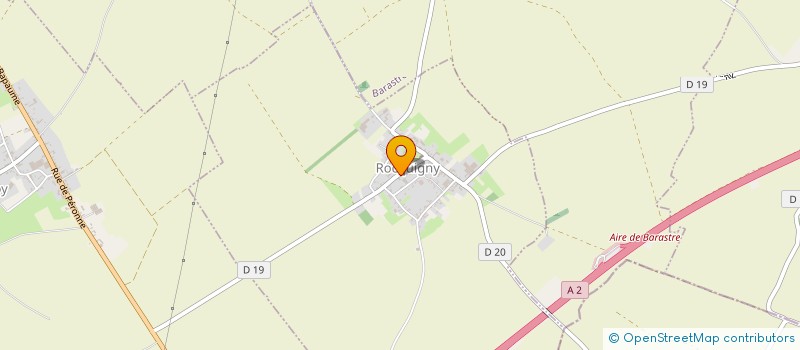 localisation de l'entreprise EARL DES ORMES à ROCQUIGNY