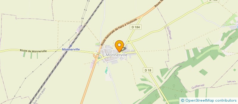 localisation de l'entreprise EARL DES OUCHES  MONNERVILLE