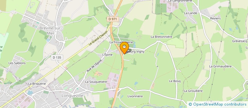 localisation de l'entreprise EARL DES PAVILLONS à BRICQUEVILLE-SUR-MER