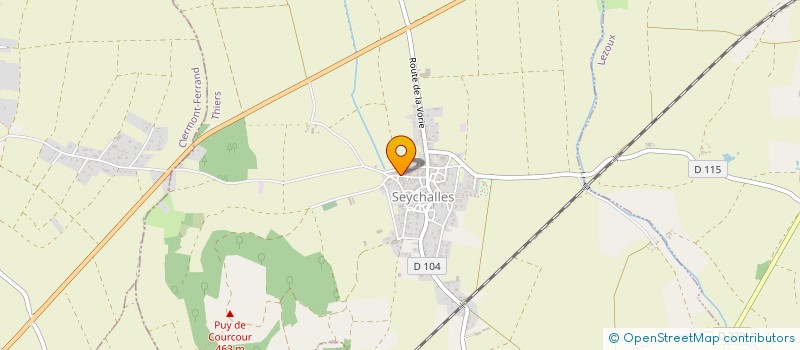 localisation de l'entreprise EARL DES PECHERS  SEYCHALLES