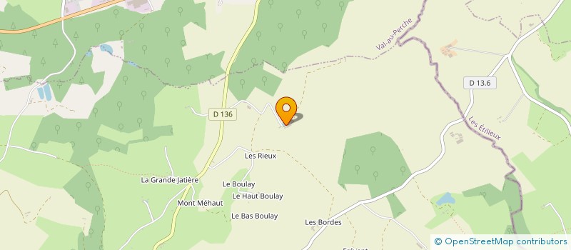 localisation de l'entreprise EARL DES PETITS PAVES à CETON