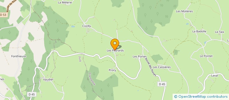 localisation de l'entreprise EARL DES PEYRARDS à CREMEAUX