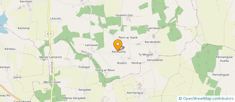 localisation de l'entreprise EARL DES PINS à MAHALON