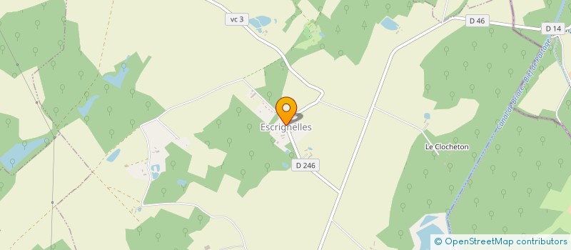 localisation de l'entreprise EARL DES PLAINDESSES à BRETEAU