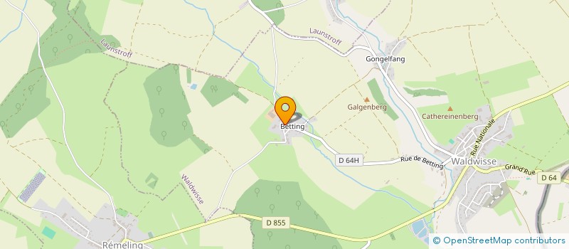 localisation de l'entreprise EARL DES PLATANES  WALDWISSE