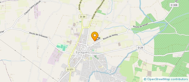 localisation de l'entreprise EARL DES PRES à EYRAGUES