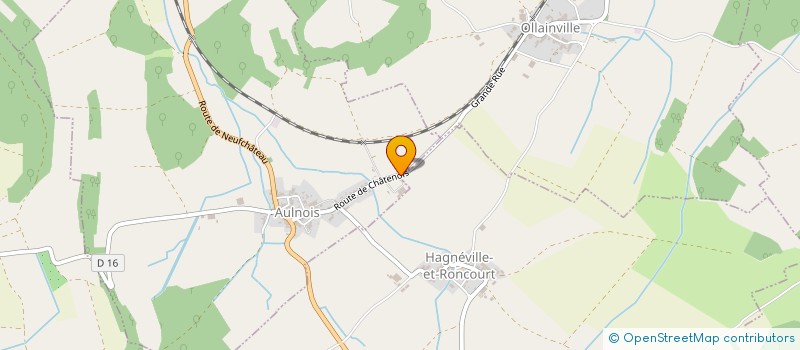 localisation de l'entreprise EARL DES PTILOUS  AULNOIS