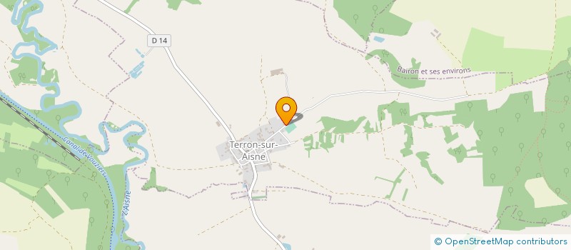 localisation de l'entreprise EARL DES QUATRE PAQUIS à VOUZIERS