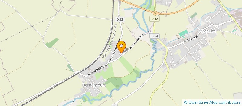 localisation de l'entreprise EARL DES QUATRE SAISONS à OVILLERS-LA-BOISSELLE